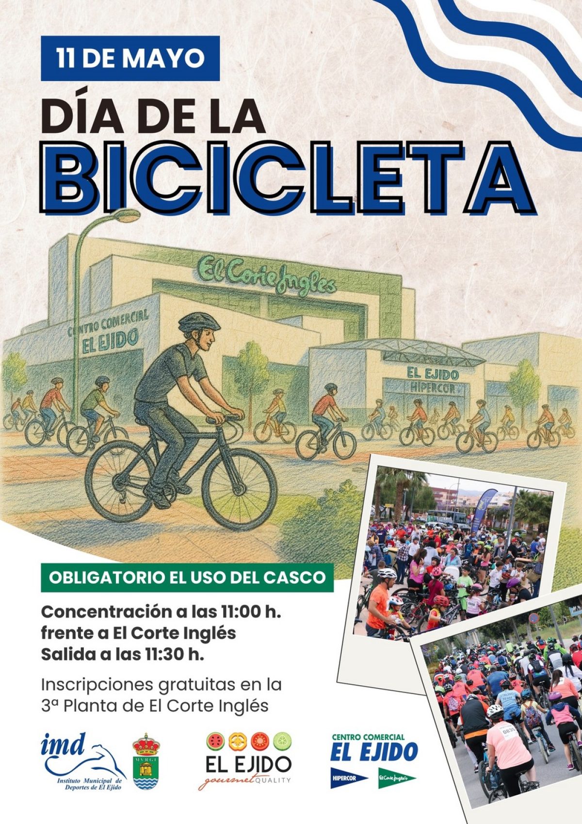 El \'Día de la bicicleta\' se celebrará el 11 de mayo en El Ejido