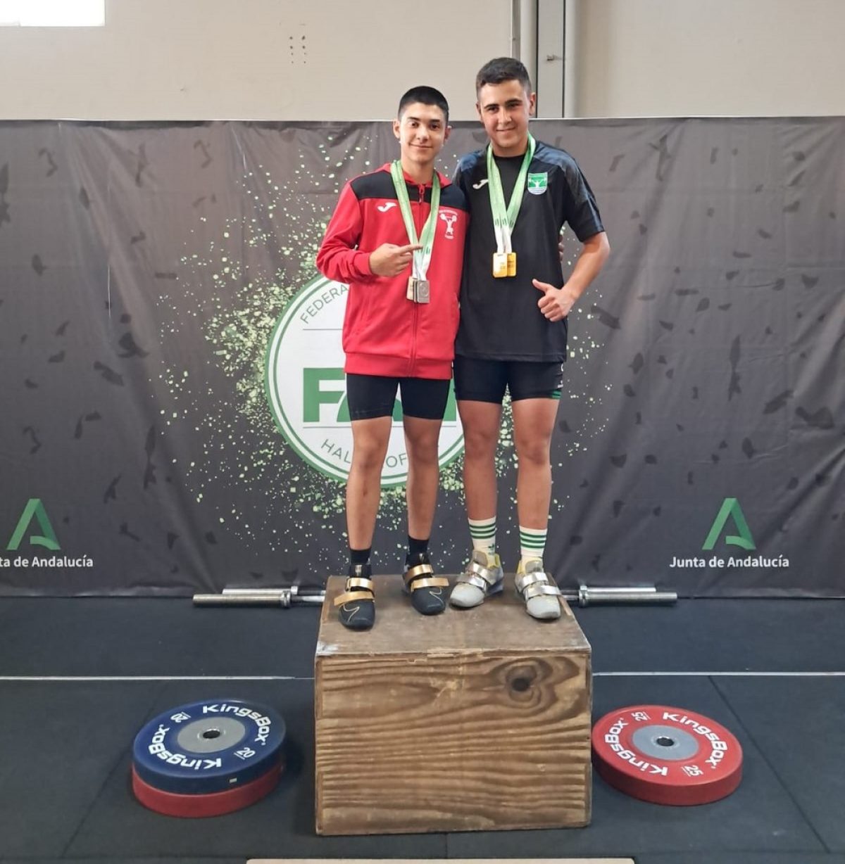 Tres oros para Halterejido en el Campeonato de Andalucía Sub-17