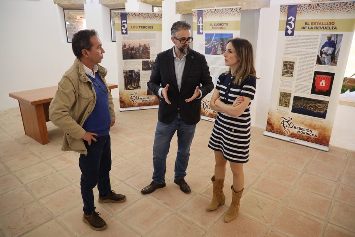 El Castillo de Guardias Viejas acoge una exposición sobre el 450 aniversario de la Rebelión de los Moriscos