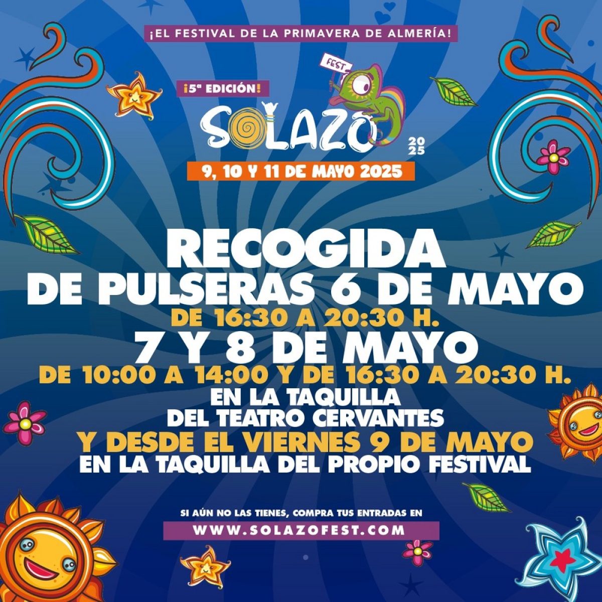 La edición más variada y festiva de Solazo Fest ya está lista para celebrar la primavera por todo lo alto este fin de semana