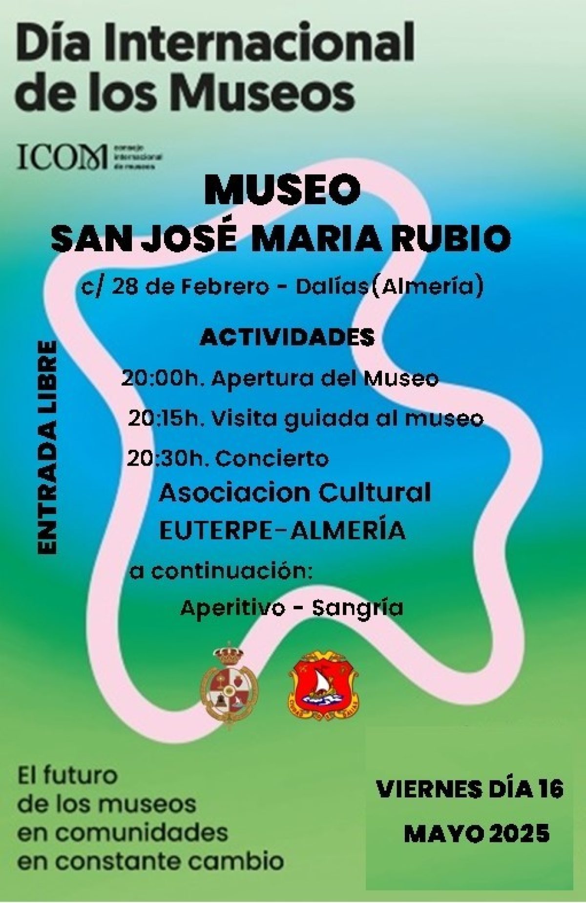 Dalías celebra por adelantado el Día Internacional de los Museos con una jornada cultural en honor a San José María Rubio