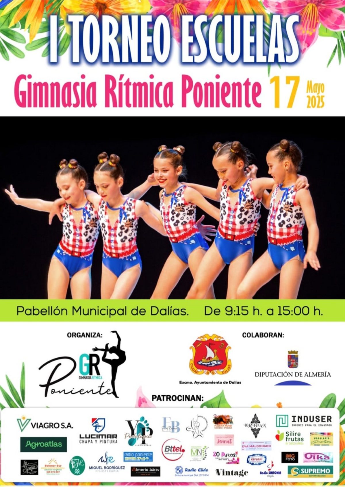 Gimnasia Rítmica Poniente celebra el I Torneo de Escuelas en Dalías