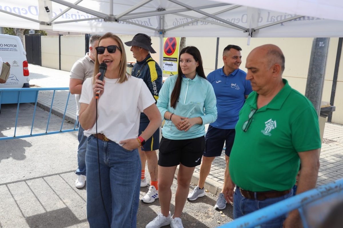 Gisela Arrieta y Abdelhakim Elissaoui se proclaman ganadores de la XII Carrera Popular \'Francisco Montoya\' de Las Norias