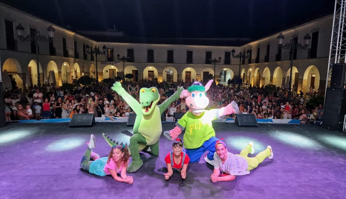 \'Cantajuego: El Payaso Tallarín, un mundo mágico\', espectáculo infantil de los Festivales de la Feria de Berja