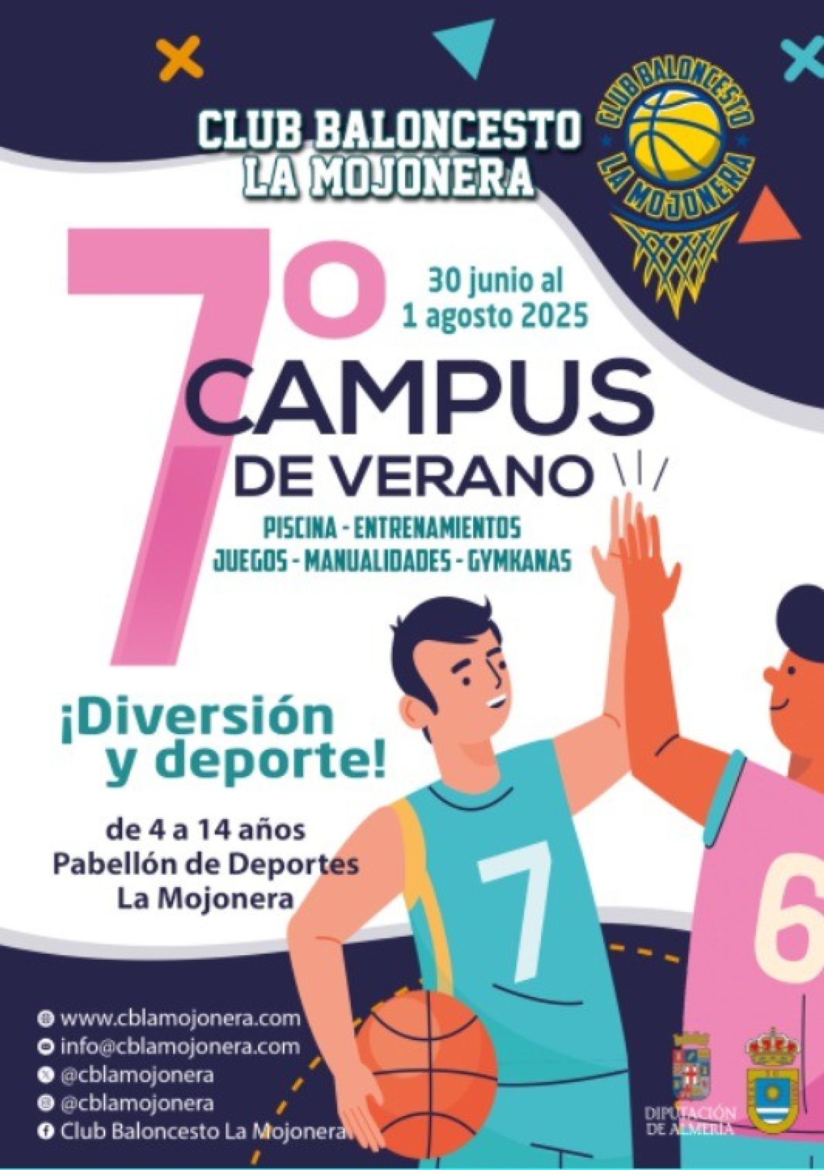 Últimas plazas para el VII Campus de Verano del CB La Mojonera