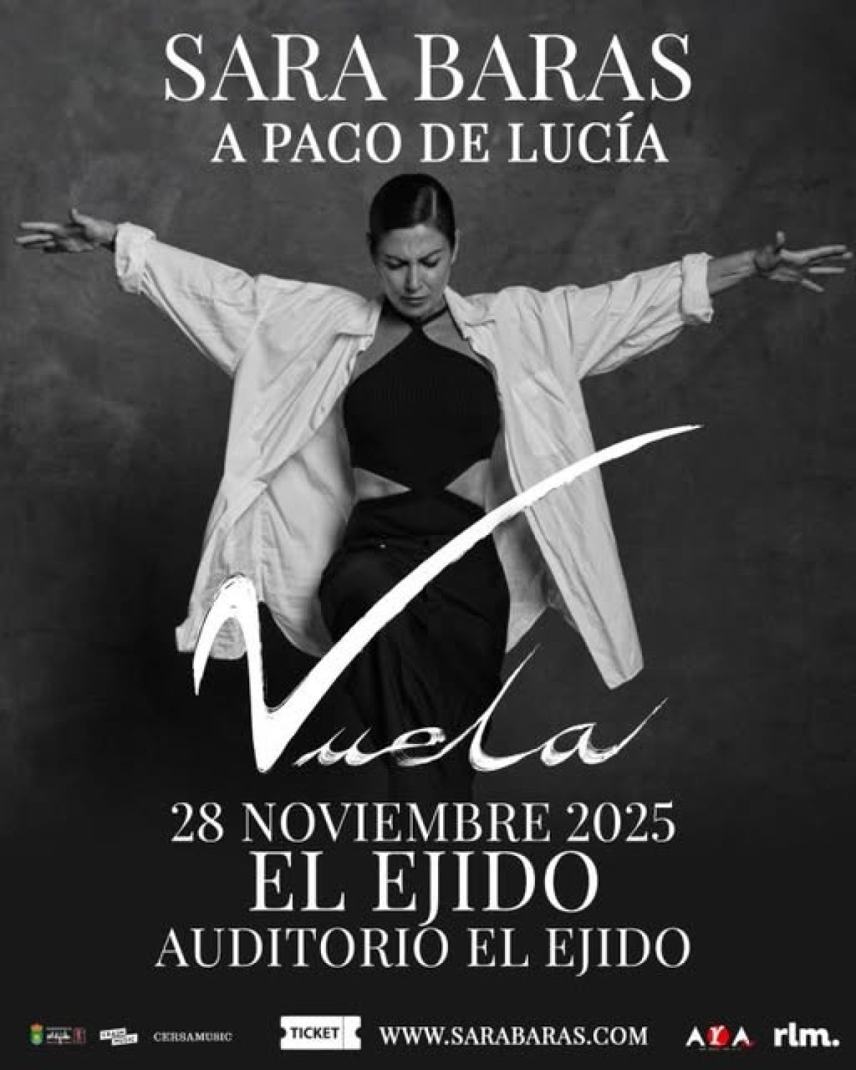 A la venta las entradas para el espectáculo \'Vuela\' de Sara Baras del próximo 28 de noviembre