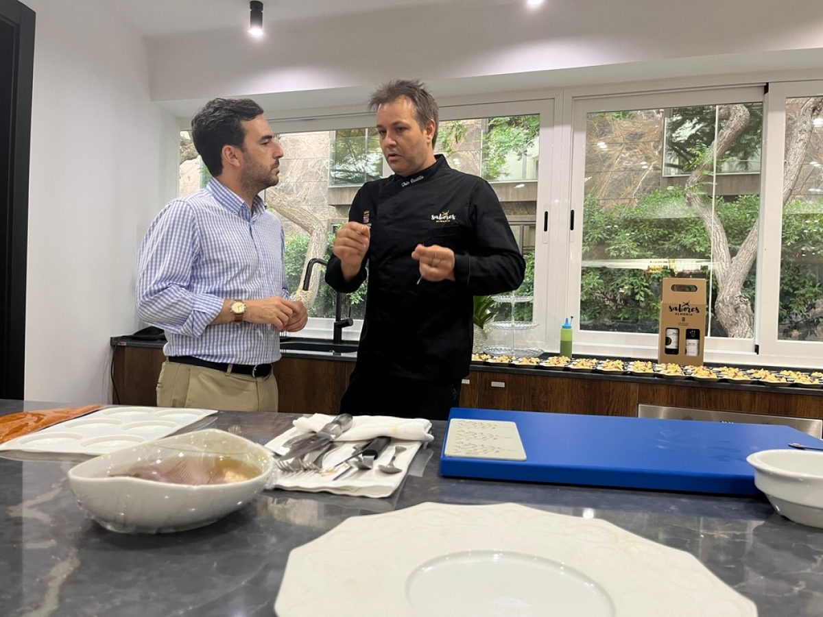 \'Sabores Almería\' pone en valor los productos almerienses con un showcooking en su espacio gastronómico