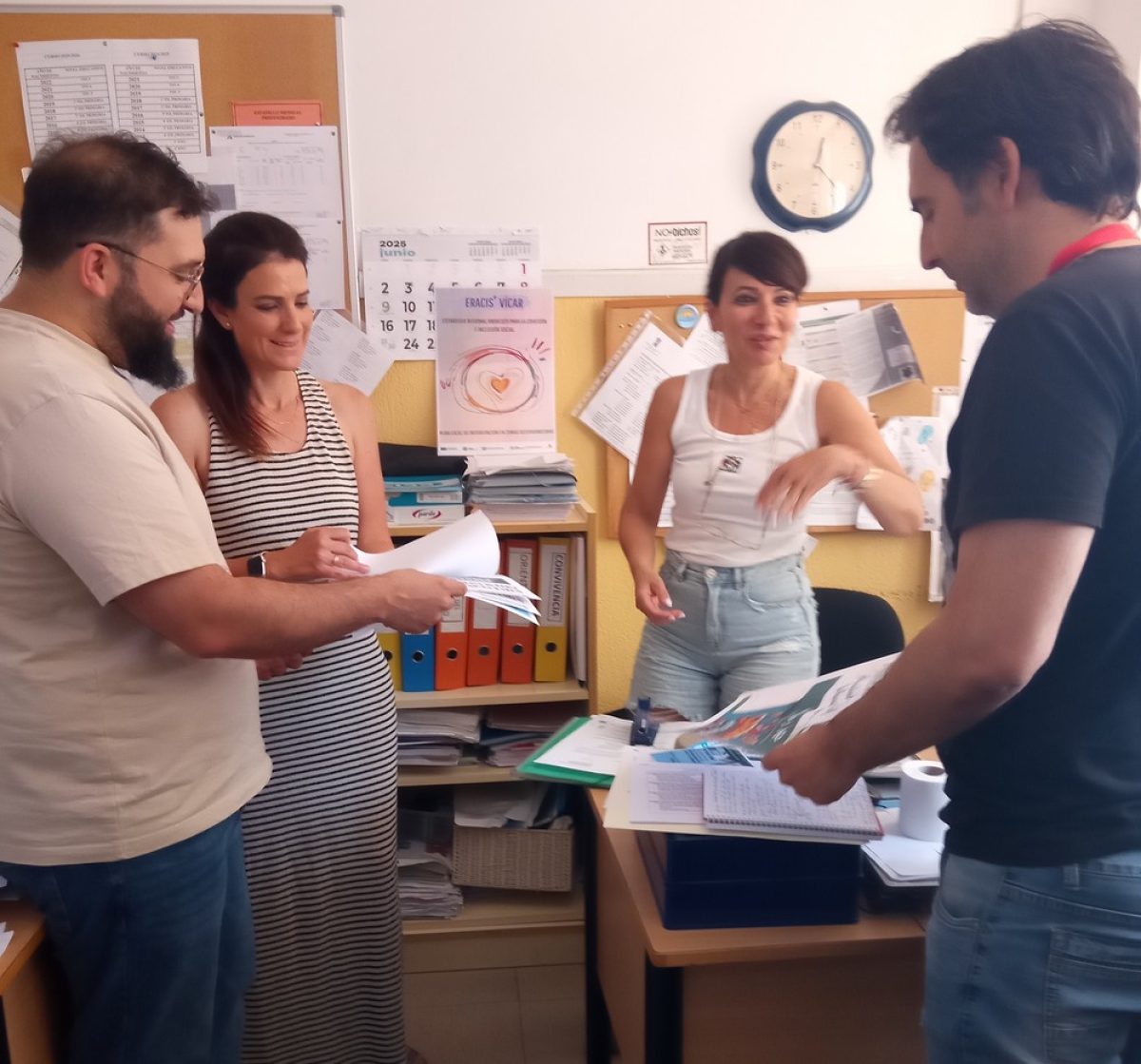 El Ayuntamiento de Vícar se suma a la campaña del Distrito Sanitario del Poniente para prevenir el sarampión