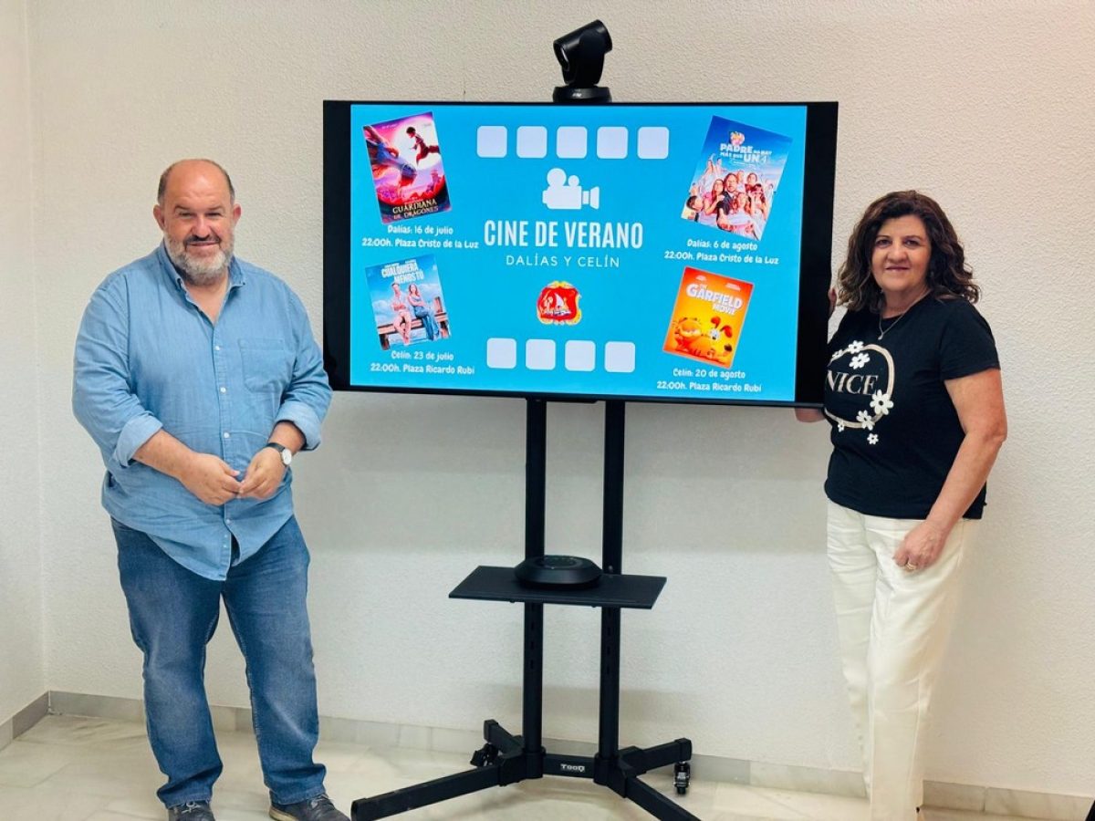 El Ayuntamiento presenta el ciclo de Cine de Verano de Dalías y Celín