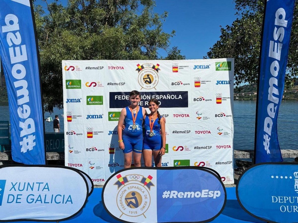 Oro, bronce y sexta posición para el Club Tiempo Libre El Ejido en el Nacional de remo olímpico alevín, infantil