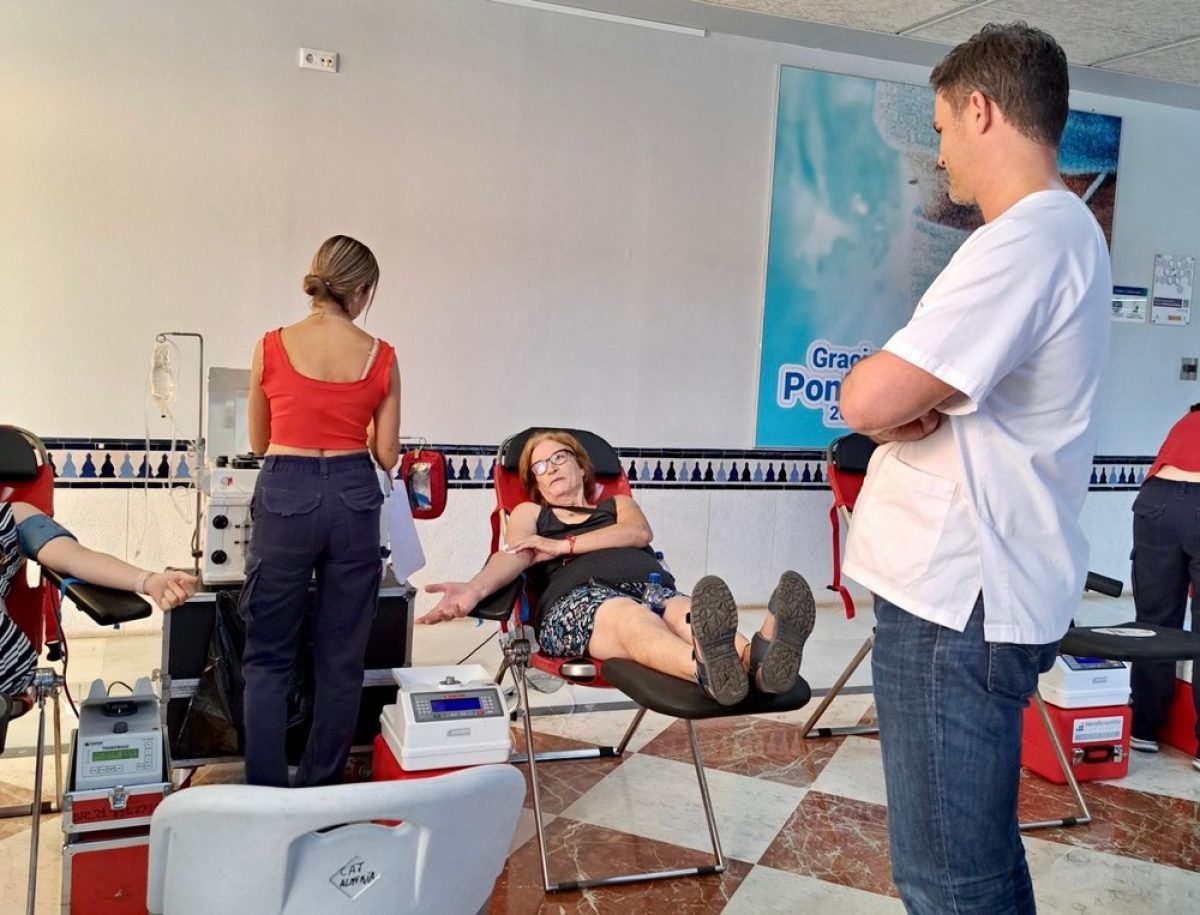 El Hospital Universitario Poniente acoge una nueva colecta de sangre y plasma