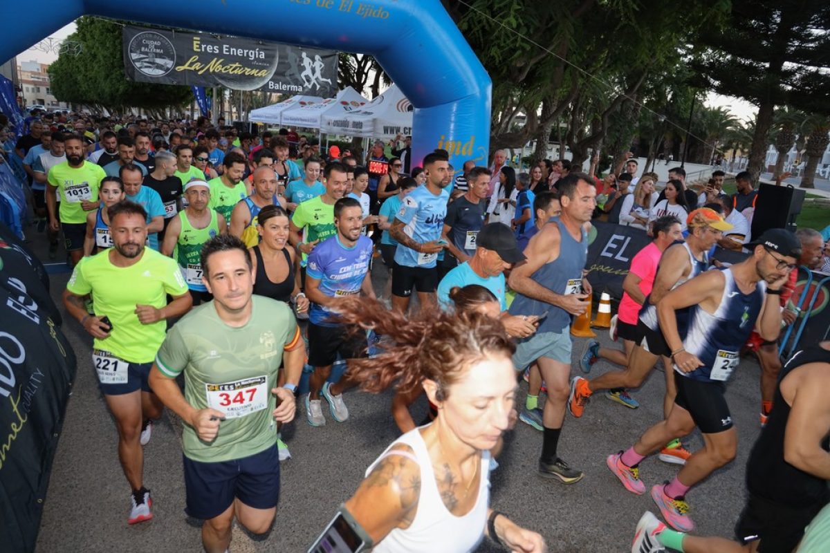 Jorge Palomares y Eva M Quintana se imponen en la multitudinaria \'XII Eres Energía La Nocturna Balerma\'