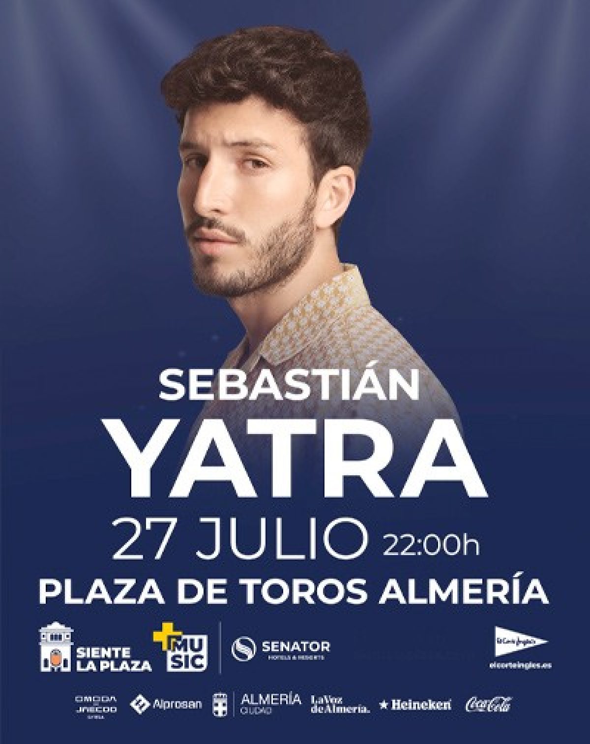 Sebastián Yatra llega a Almería con su gira \'Entre Tanta Gente €\" Summer Tour\'