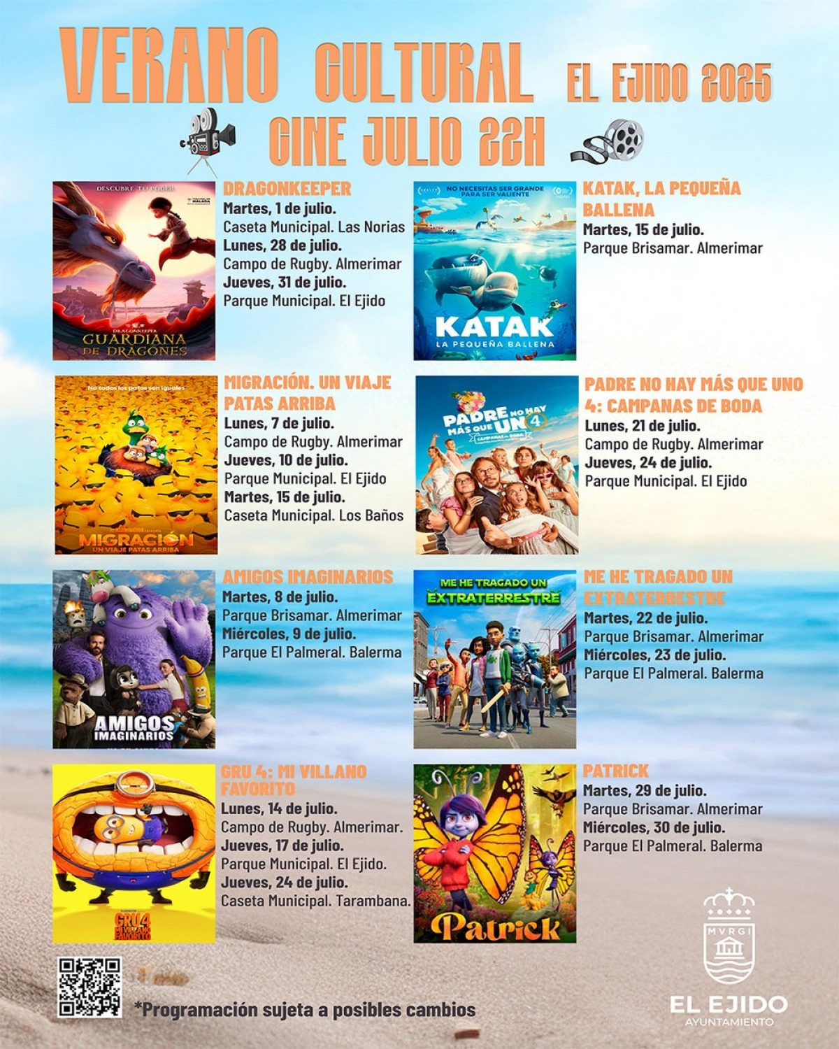Hasta 14 títulos para disfrutar del cine al aire libre en familia este verano