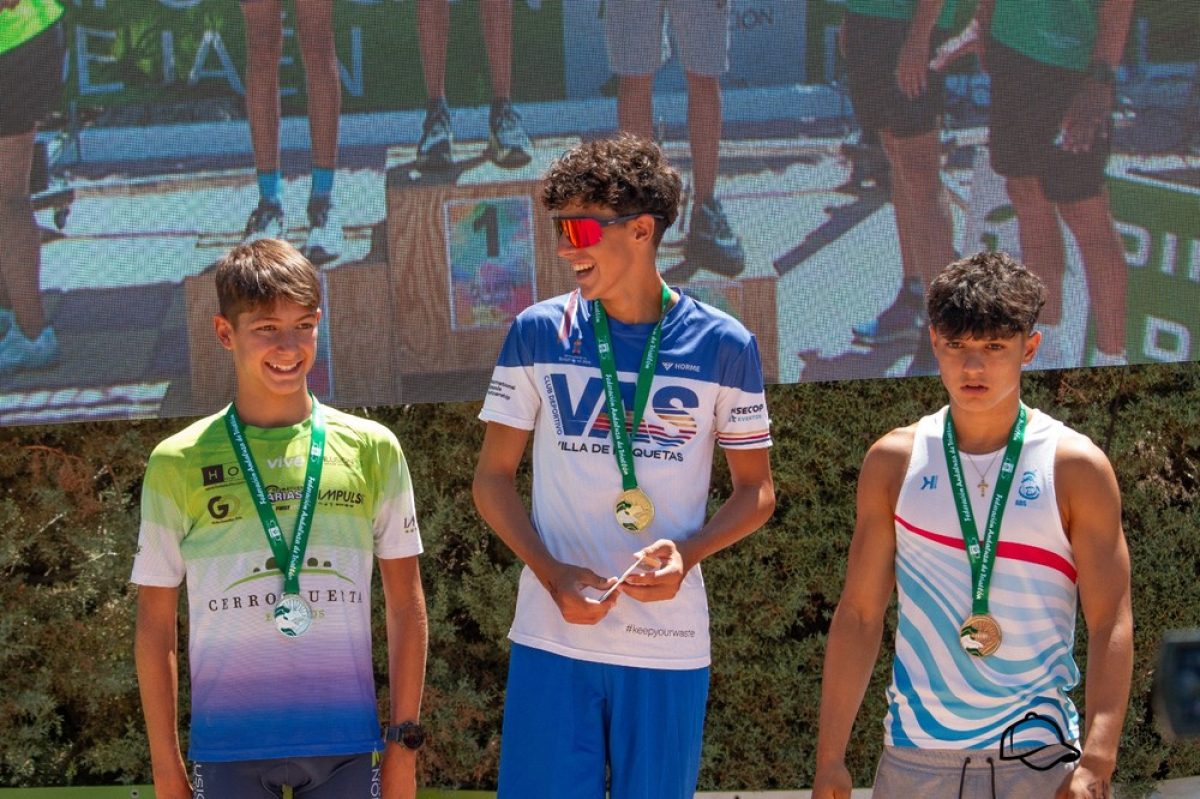 El roquetero Marco García-Guillén, del Club Deportivo VAS, se corona campeón de triatlón en Pozo Alcón