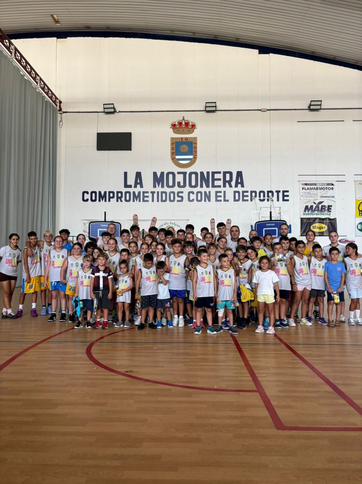 El VII  Campus de verano del CB La Mojonera clausura un mes de lleno de diversión y aprendizaje