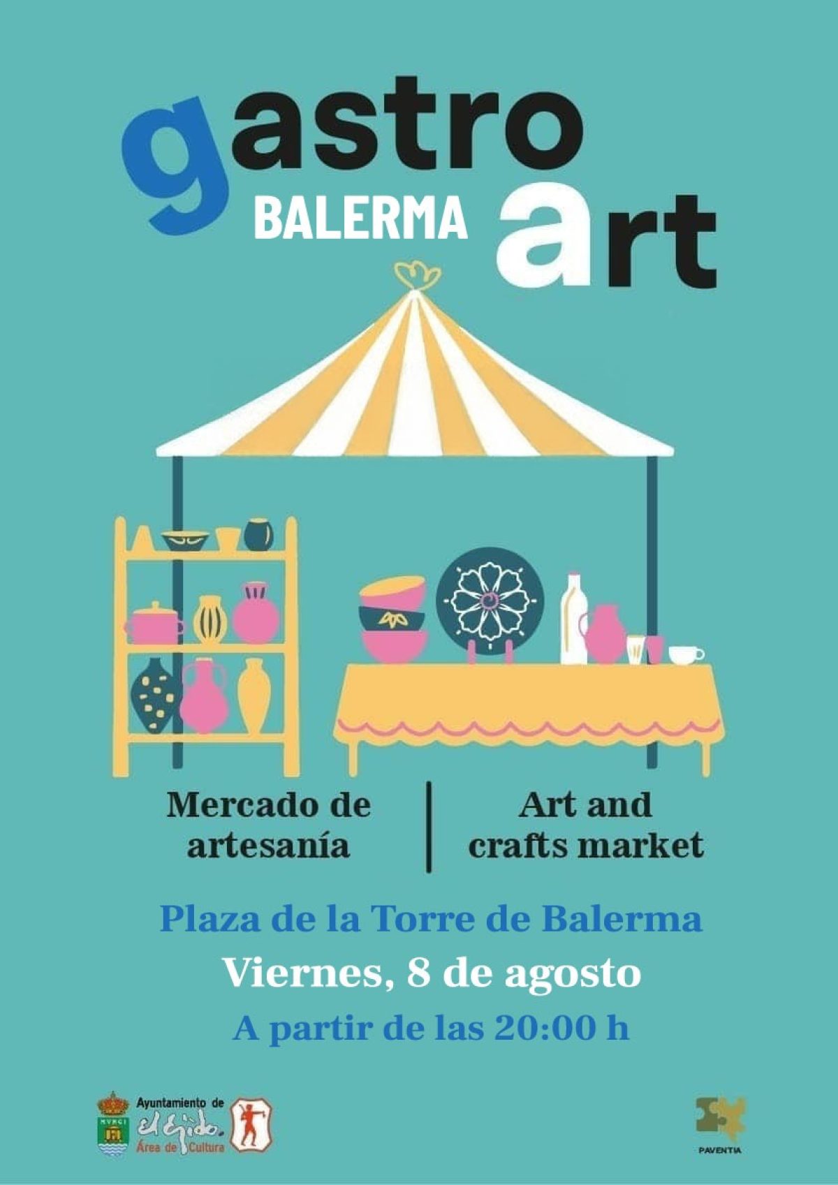 El mercado de artesanía \'Gastro Art\' llega a Balerma y Almerimar este fin de semana