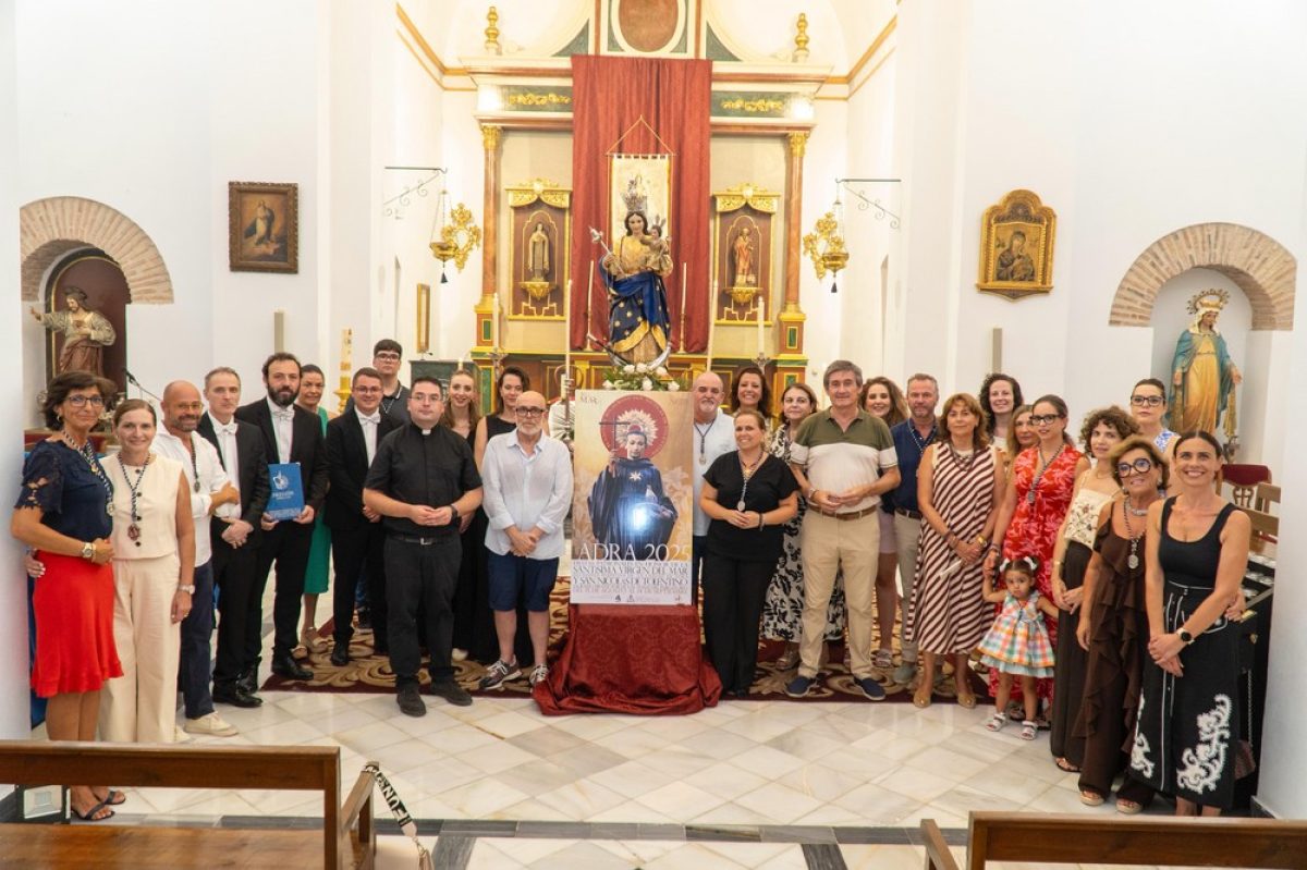 La Hermandad de los Patronos de Adra presenta su cartel religioso