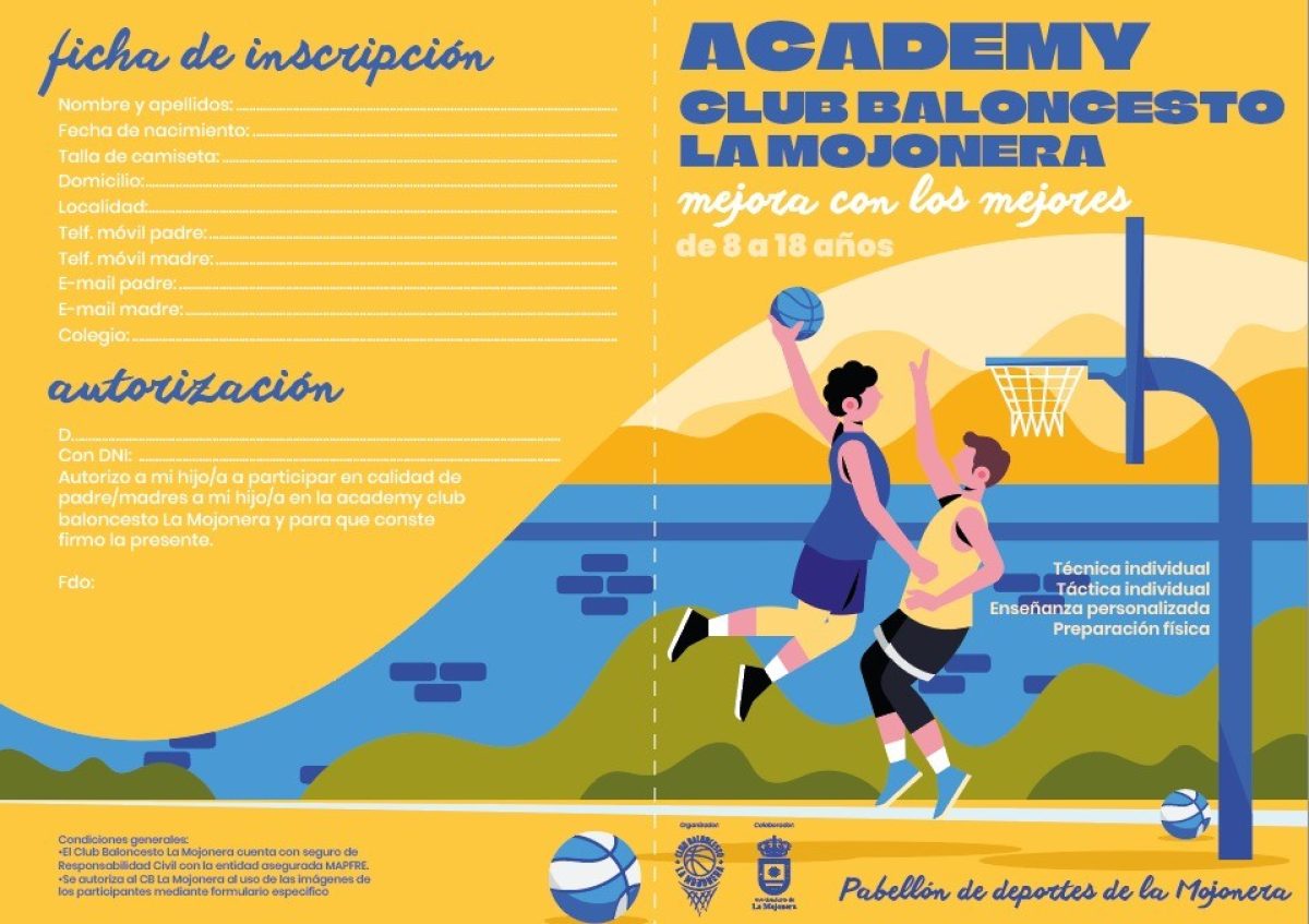 El Club Baloncesto La Mojonera pone en marcha la \"ACADEMY CB LA MOJONERA\"