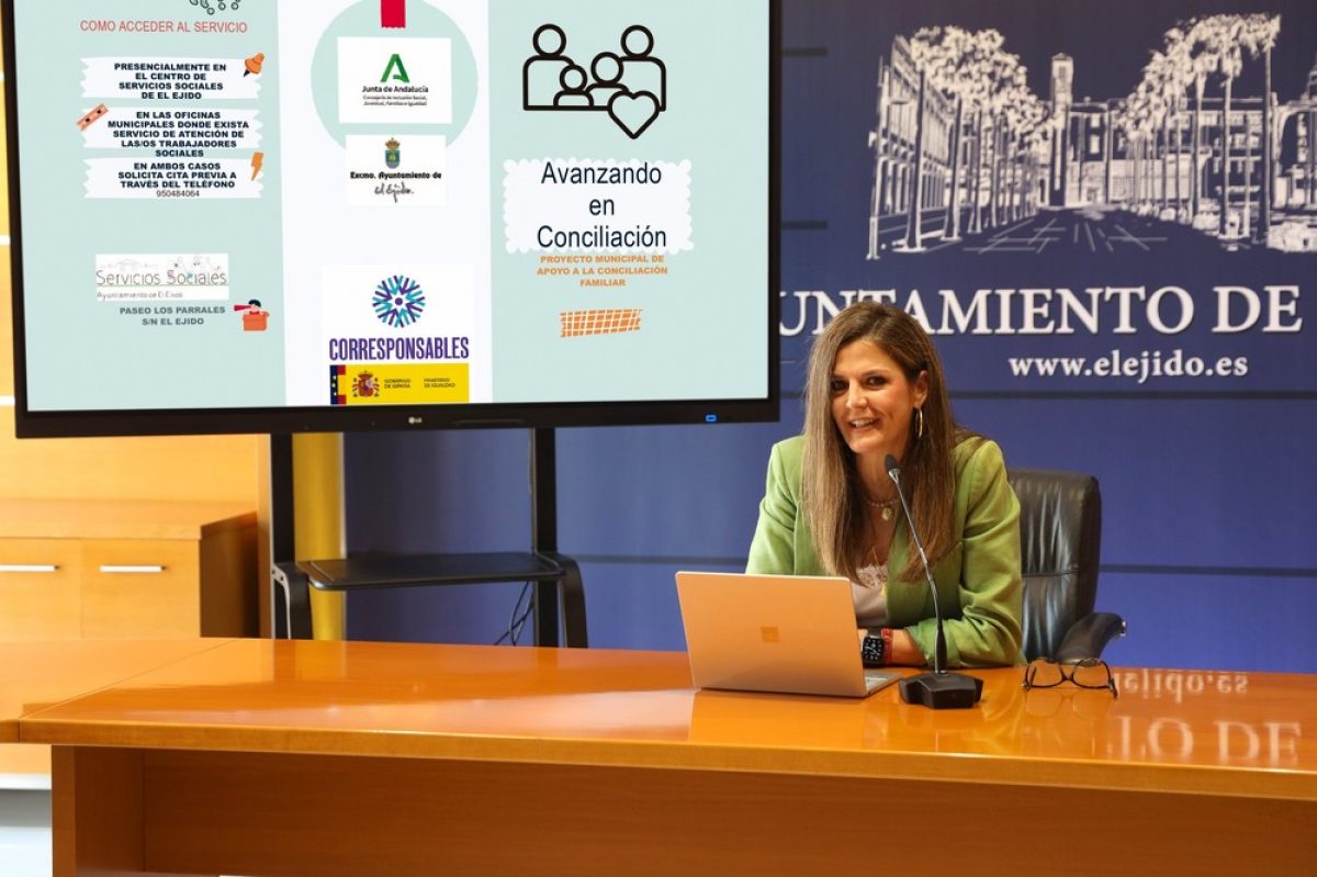 Más de una veintena de familias vulnerables ejidenses se benefician del programa \'Avanzando en Conciliación\'